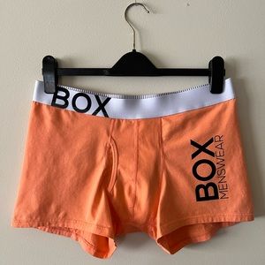 BOX Menswear Orange Boxer Briefs